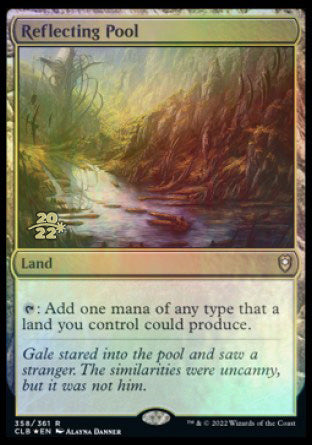 Reflecting Pool [Commander Legends: Battle for Baldur's Gate Prerelease Promos] | PLUS EV GAMES 