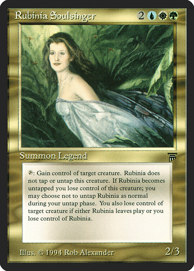 Rubinia Soulsinger [Legends] | PLUS EV GAMES 