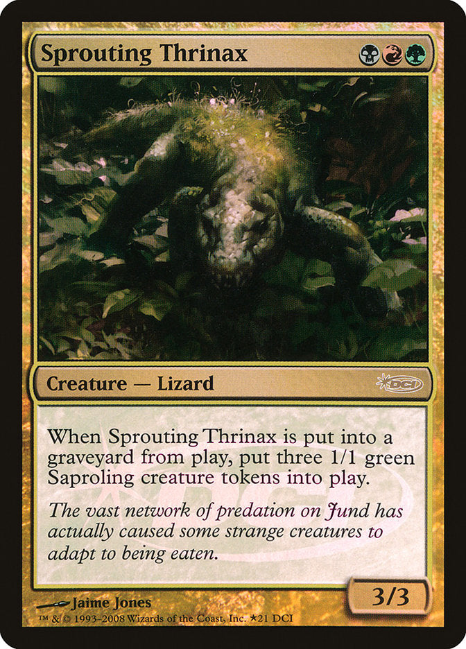 Sprouting Thrinax [Wizards Play Network 2008] | PLUS EV GAMES 