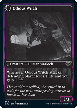 Ragged Recluse // Odious Witch [Innistrad: Double Feature] | PLUS EV GAMES 