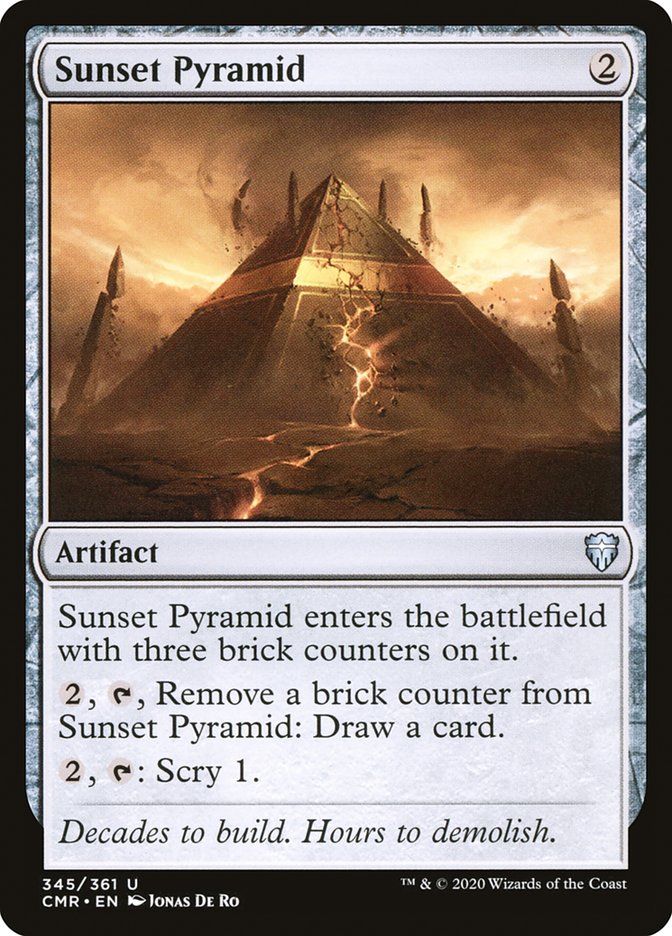 Sunset Pyramid [Commander Legends] | PLUS EV GAMES 