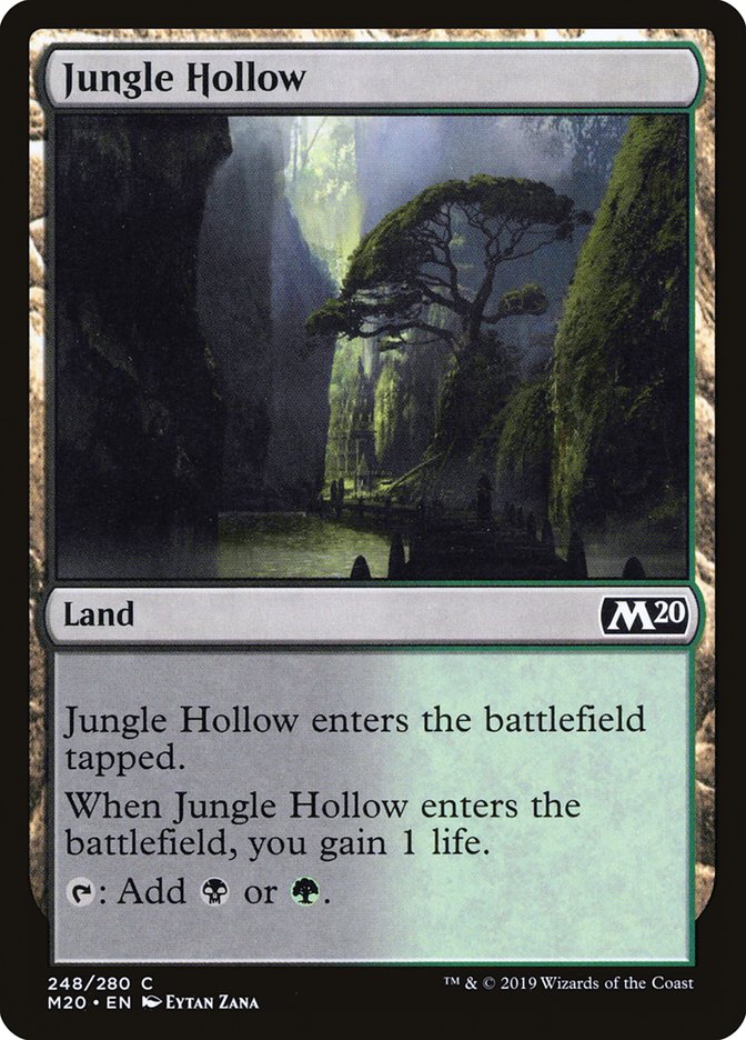 Jungle Hollow [Core Set 2020] | PLUS EV GAMES 