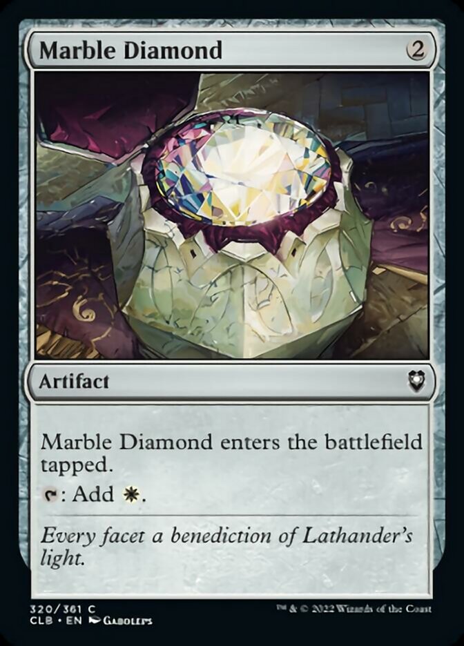 Marble Diamond [Commander Legends: Battle for Baldur's Gate] | PLUS EV GAMES 