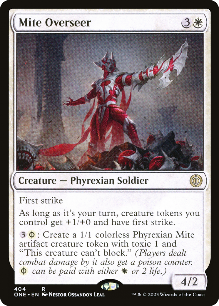 Mite Overseer [Phyrexia: All Will Be One] | PLUS EV GAMES 