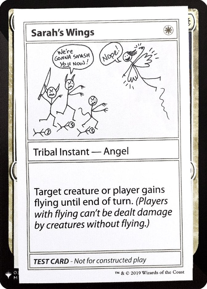 Sarah's Wings [Mystery Booster Playtest Cards] | PLUS EV GAMES 