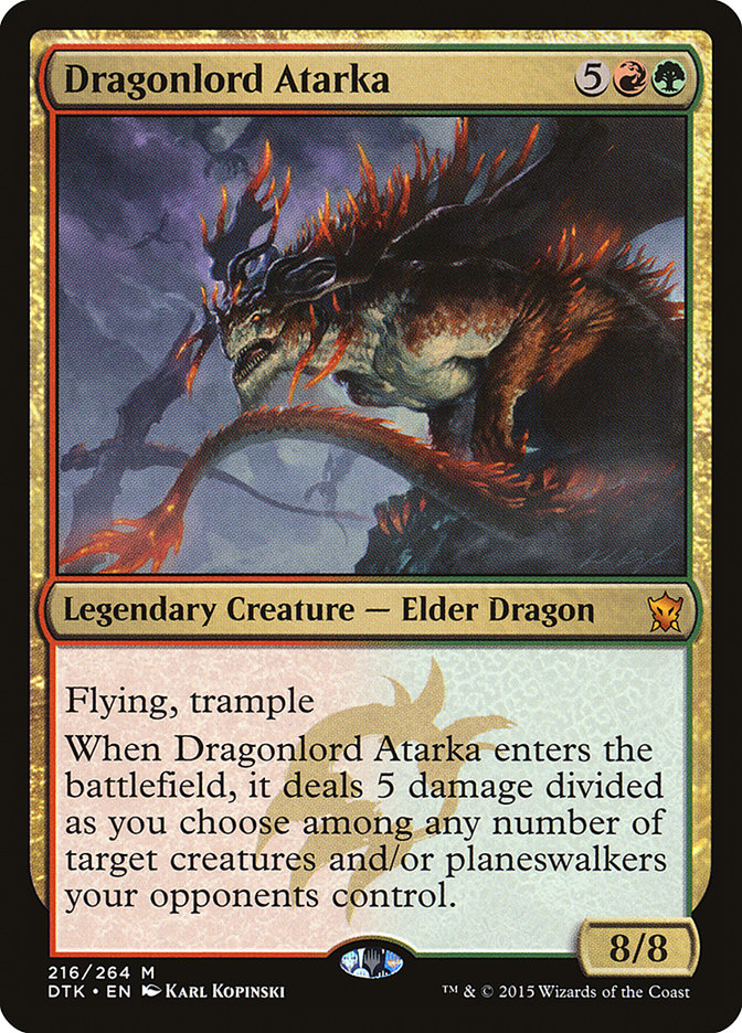 Dragonlord Atarka [Dragons of Tarkir] | PLUS EV GAMES 