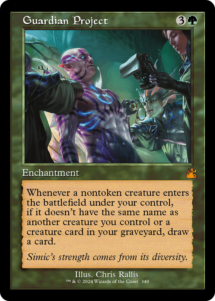 Guardian Project (Retro Frame) [Ravnica Remastered] | PLUS EV GAMES 