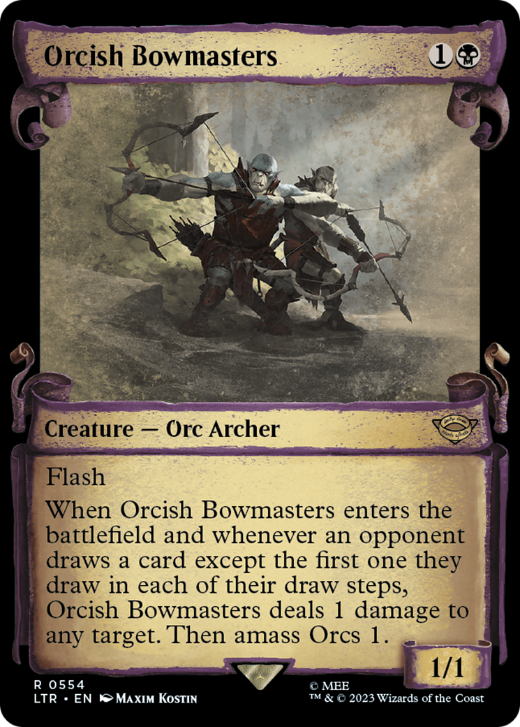 Orcish Bowmasters [The Lord of the Rings: Tales of Middle-Earth Showcase Scrolls] | PLUS EV GAMES 