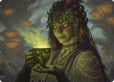 Dina, Soul Steeper Art Card [Strixhaven: School of Mages Art Series] | PLUS EV GAMES 