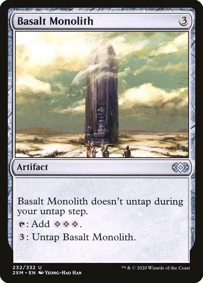Basalt Monolith [Double Masters] | PLUS EV GAMES 