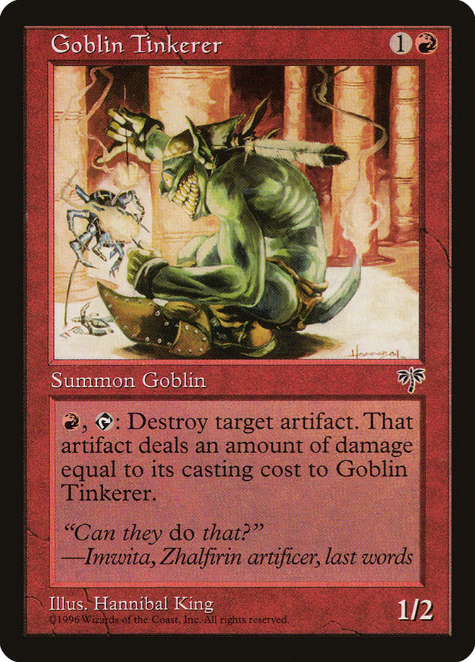Goblin Tinkerer [Mirage] | PLUS EV GAMES 