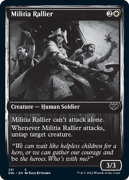 Militia Rallier [Innistrad: Double Feature] | PLUS EV GAMES 