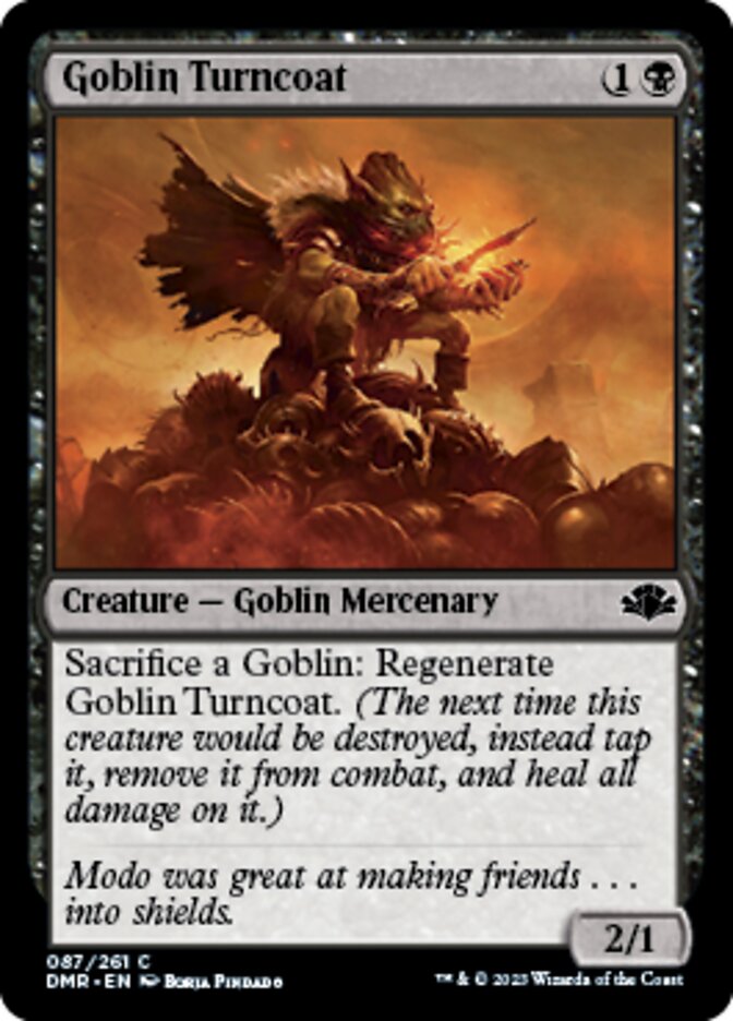 Goblin Turncoat [Dominaria Remastered] | PLUS EV GAMES 