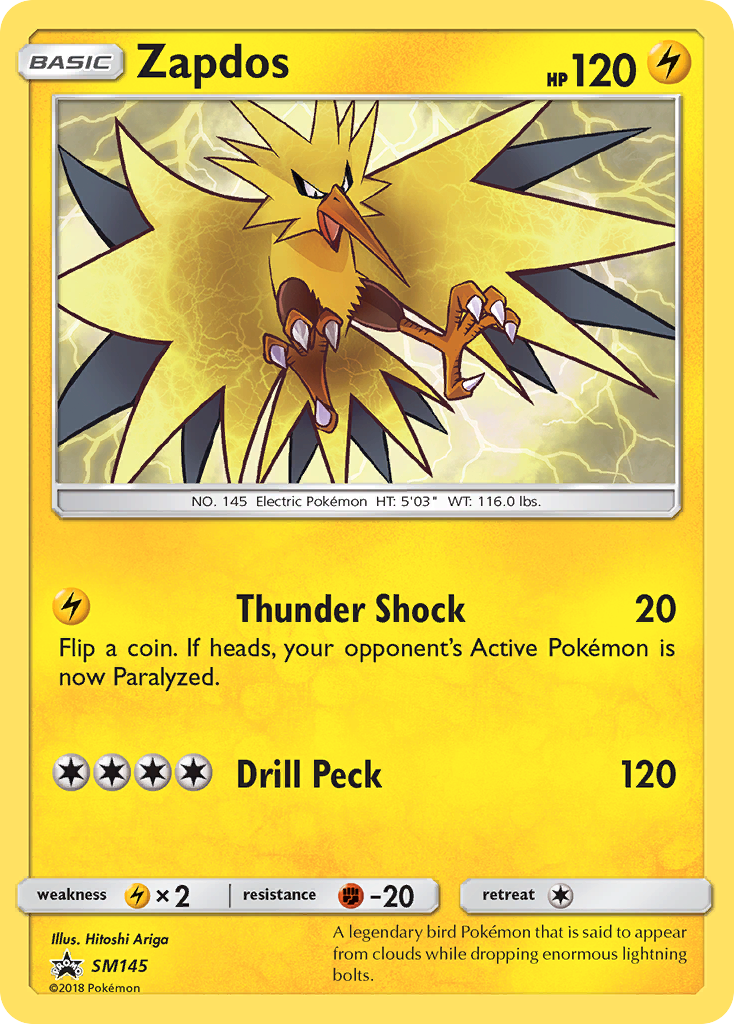 Zapdos [SM Black Star Promos] | PLUS EV GAMES 