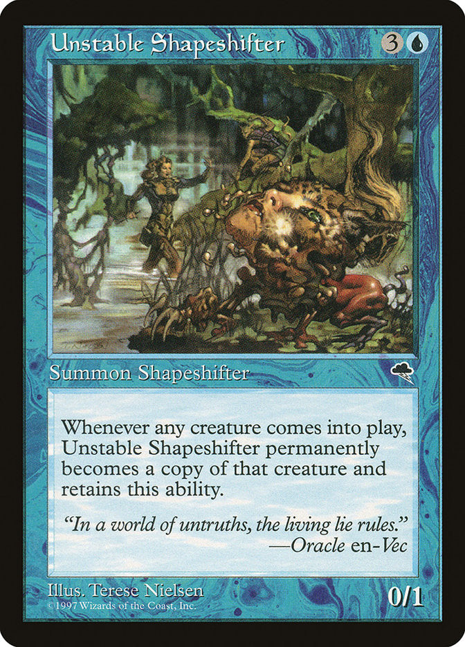 Unstable Shapeshifter [Tempest] | PLUS EV GAMES 