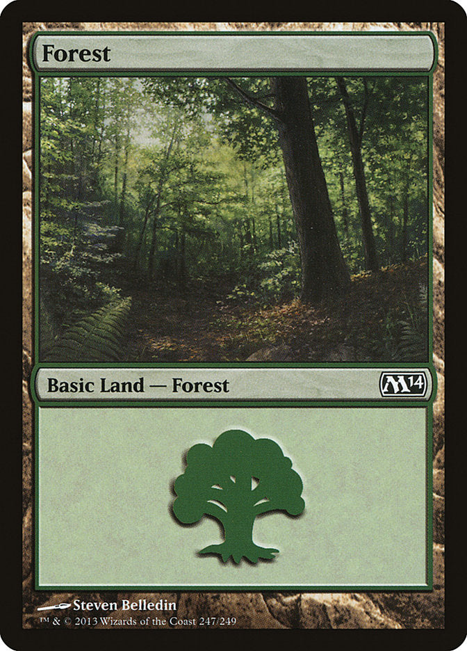 Forest (247) [Magic 2014] | PLUS EV GAMES 