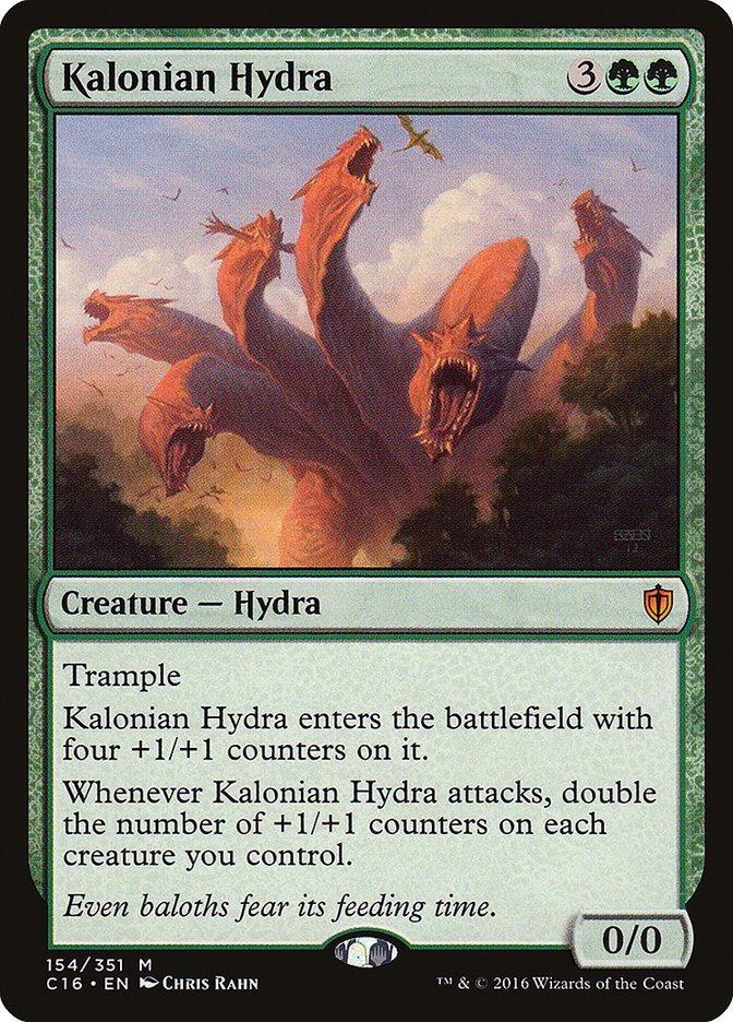 Kalonian Hydra [Commander 2016] | PLUS EV GAMES 