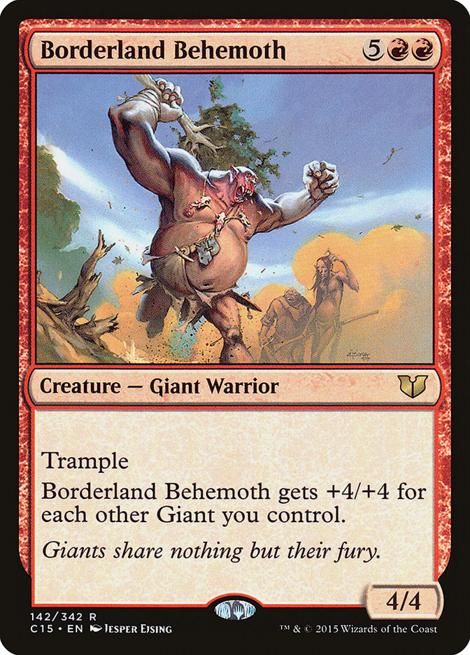 Borderland Behemoth [Commander 2015] | PLUS EV GAMES 