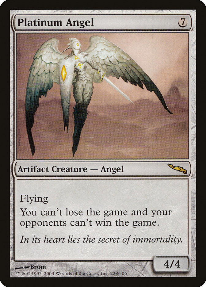 Platinum Angel [Mirrodin] | PLUS EV GAMES 