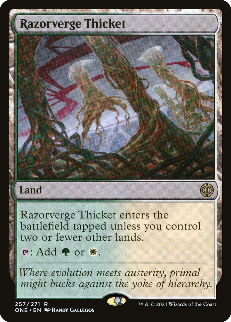 Razorverge Thicket [Phyrexia: All Will Be One] | PLUS EV GAMES 