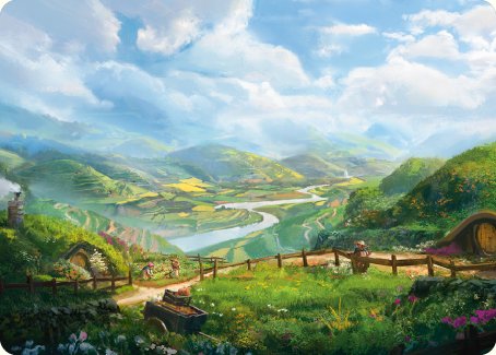 Plains Art Card [The Lord of the Rings: Tales of Middle-earth Art Series] | PLUS EV GAMES 