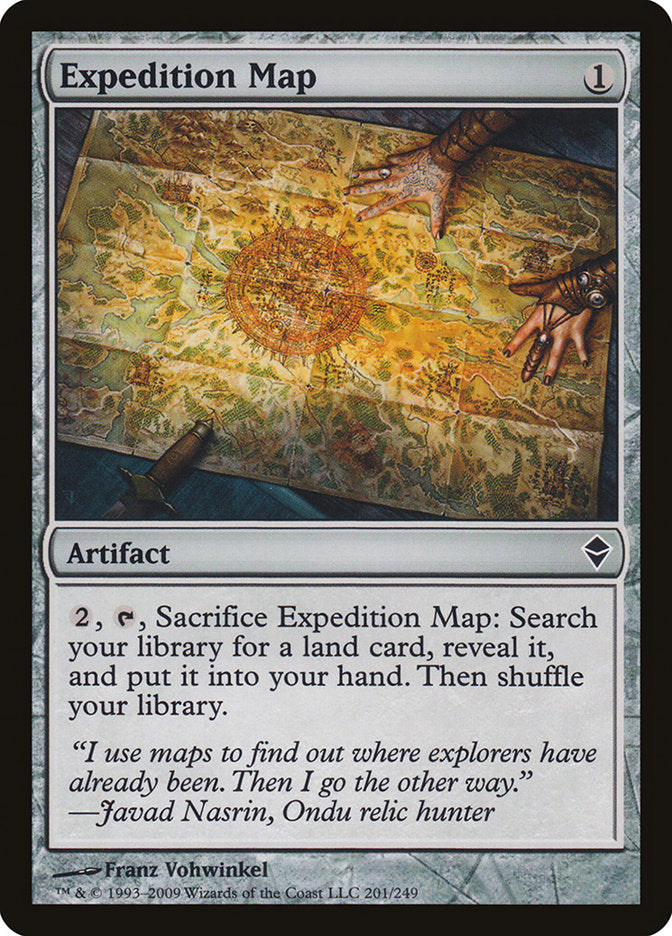 Expedition Map [Zendikar] | PLUS EV GAMES 