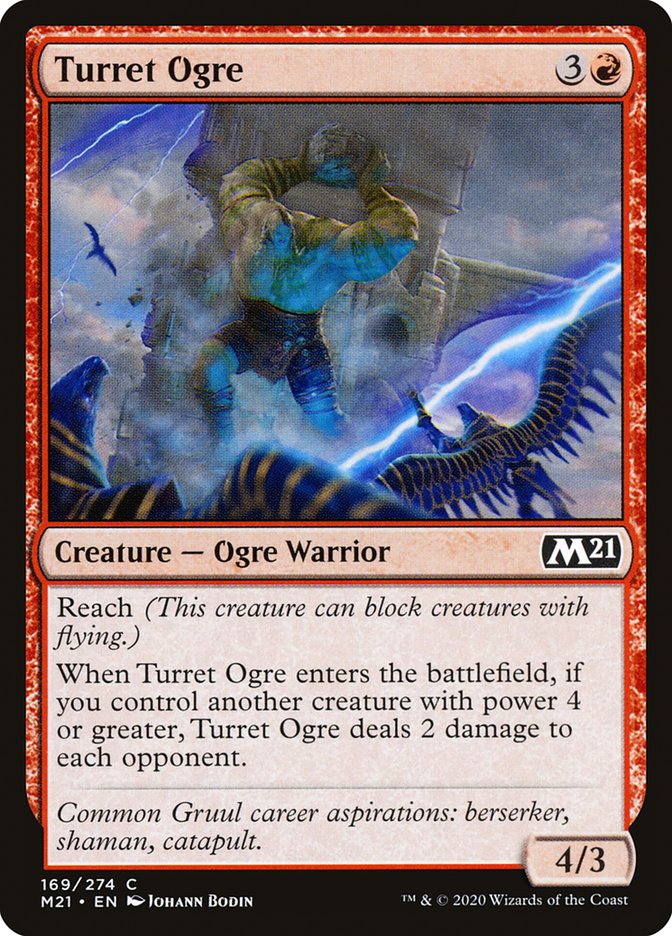 Turret Ogre [Core Set 2021] | PLUS EV GAMES 