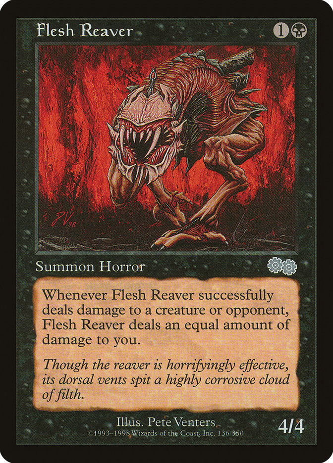 Flesh Reaver [Urza's Saga] | PLUS EV GAMES 