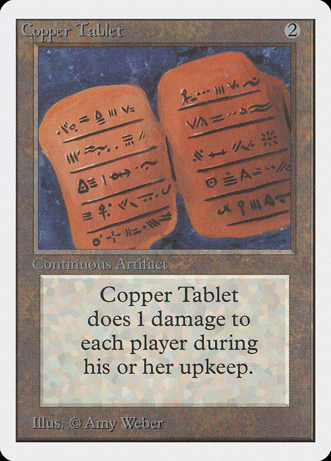 Copper Tablet [Unlimited Edition] | PLUS EV GAMES 