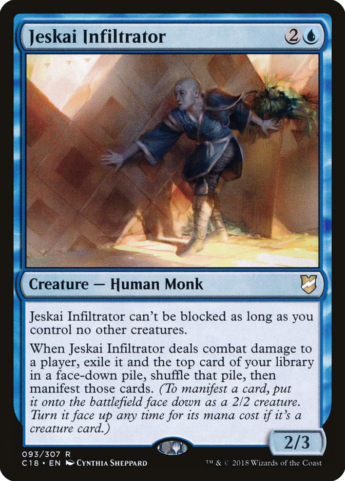 Jeskai Infiltrator [Commander 2018] | PLUS EV GAMES 