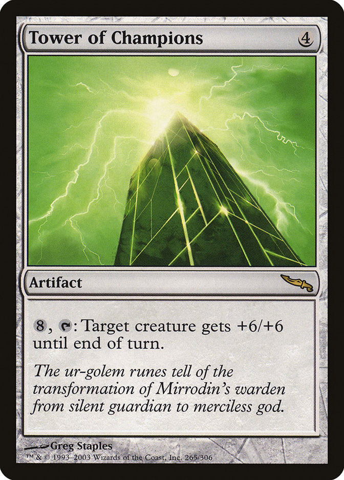 Tower of Champions [Mirrodin] | PLUS EV GAMES 