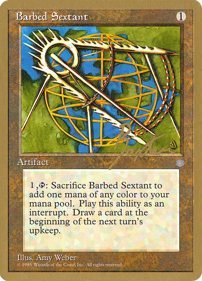 Barbed Sextant (George Baxter) [Pro Tour Collector Set] | PLUS EV GAMES 