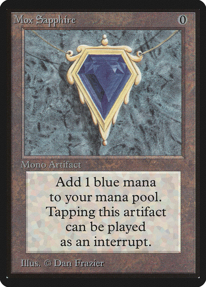 Mox Sapphire [Limited Edition Beta] | PLUS EV GAMES 