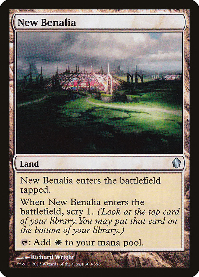 New Benalia [Commander 2013] | PLUS EV GAMES 