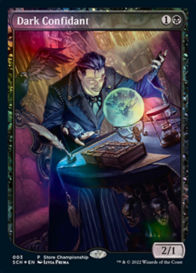 Dark Confidant (Extended Art) [Store Championships 2022] | PLUS EV GAMES 