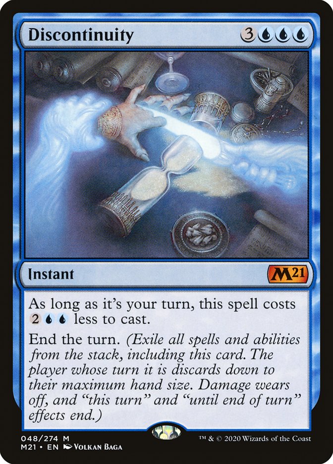 Discontinuity [Core Set 2021] | PLUS EV GAMES 