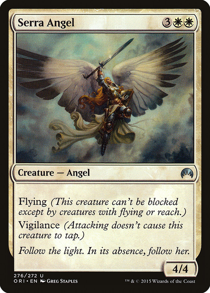 Serra Angel [Magic Origins] | PLUS EV GAMES 