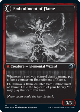 Flame Channeler // Embodiment of Flame [Innistrad: Double Feature] | PLUS EV GAMES 