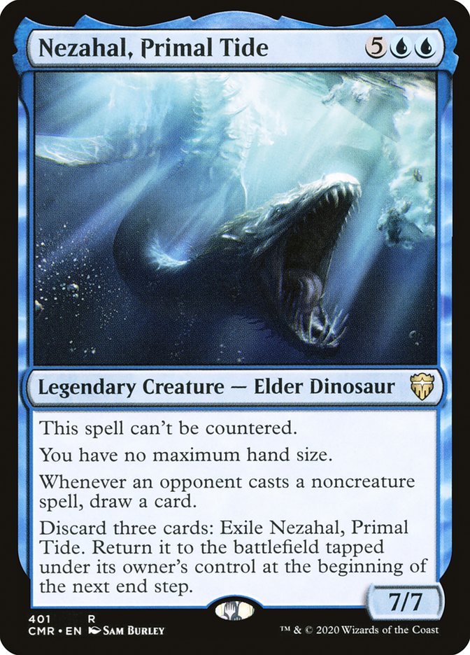Nezahal, Primal Tide [Commander Legends Commander Deck] | PLUS EV GAMES 