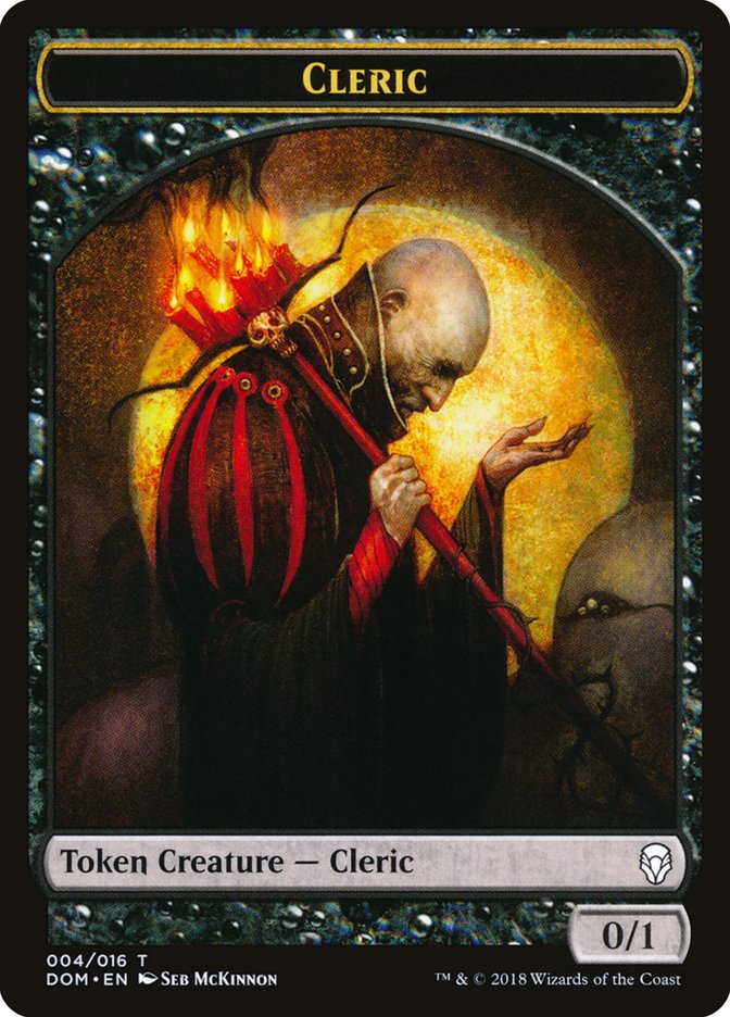 Cleric [Dominaria Tokens] | PLUS EV GAMES 