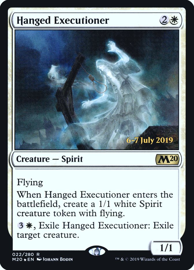 Hanged Executioner  [Core Set 2020 Prerelease Promos] | PLUS EV GAMES 