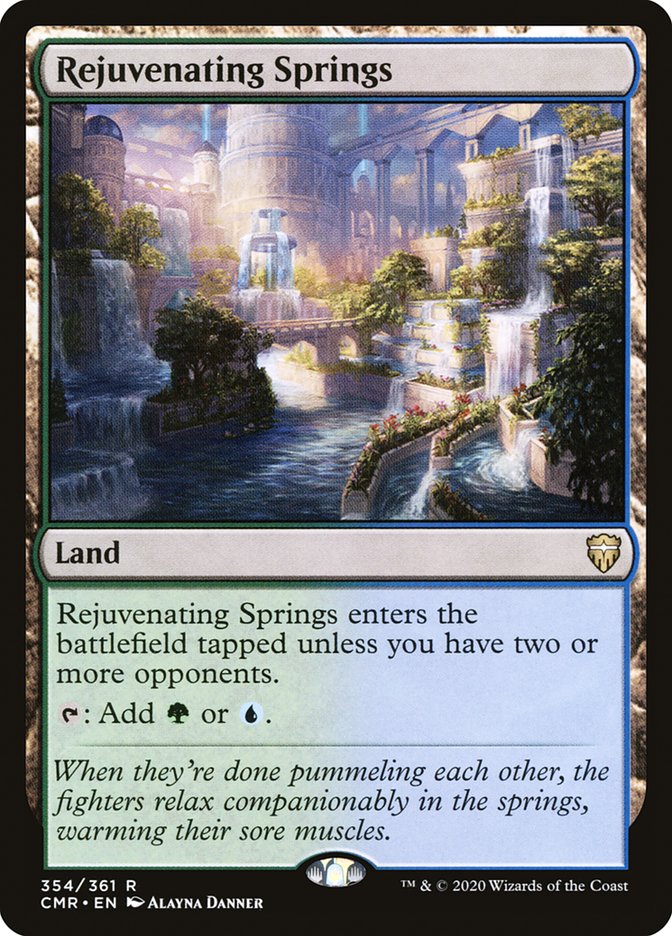 Rejuvenating Springs [Commander Legends] | PLUS EV GAMES 