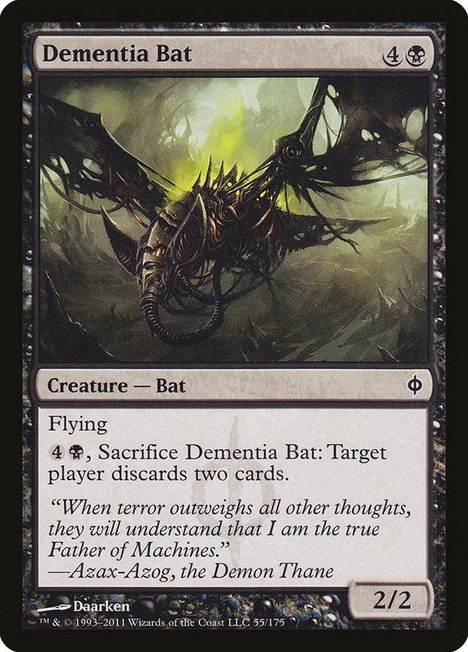 Dementia Bat [New Phyrexia] | PLUS EV GAMES 