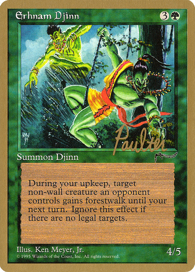 Erhnam Djinn (Preston Poulter) [Pro Tour Collector Set] | PLUS EV GAMES 