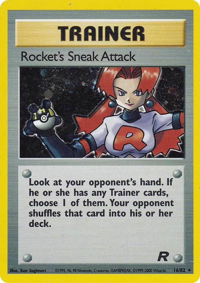 Rocket's Sneak Attack (16/82) [Team Rocket] | PLUS EV GAMES 