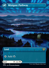 Hengegate Pathway // Mistgate Pathway (Borderless Alternate Art) [Kaldheim] | PLUS EV GAMES 