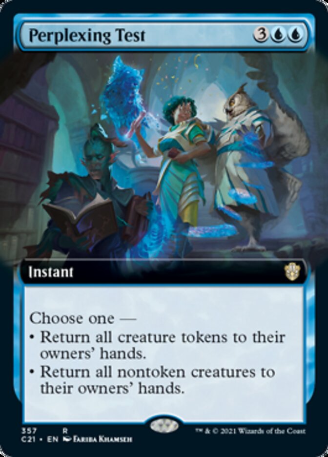 Perplexing Test (Extended) [Commander 2021] | PLUS EV GAMES 