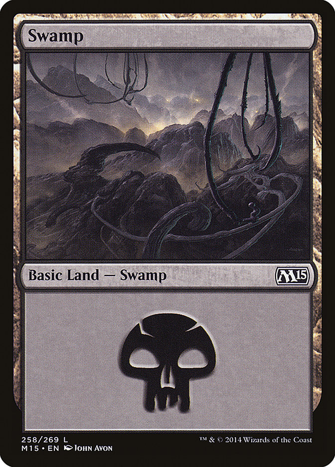 Swamp (258) [Magic 2015] | PLUS EV GAMES 