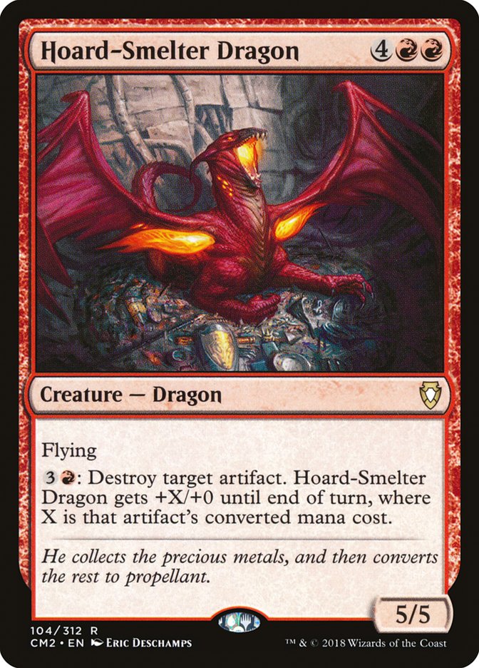 Hoard-Smelter Dragon [Commander Anthology Volume II] | PLUS EV GAMES 