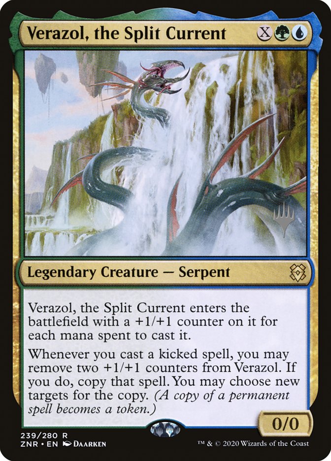 Verazol, the Split Current (Promo Pack) [Zendikar Rising Promos] | PLUS EV GAMES 